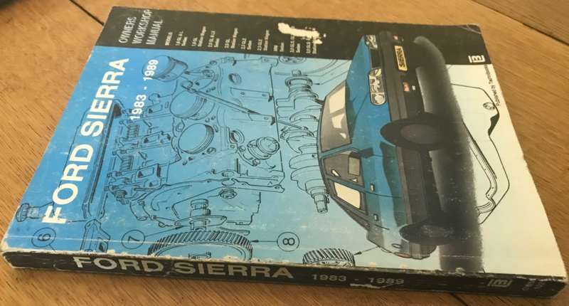 FORD SIERRA OWNERS WORKSHOP MANUAL 1983-89  TECHNIBOOKS Publishing Sedan & Station Wagons