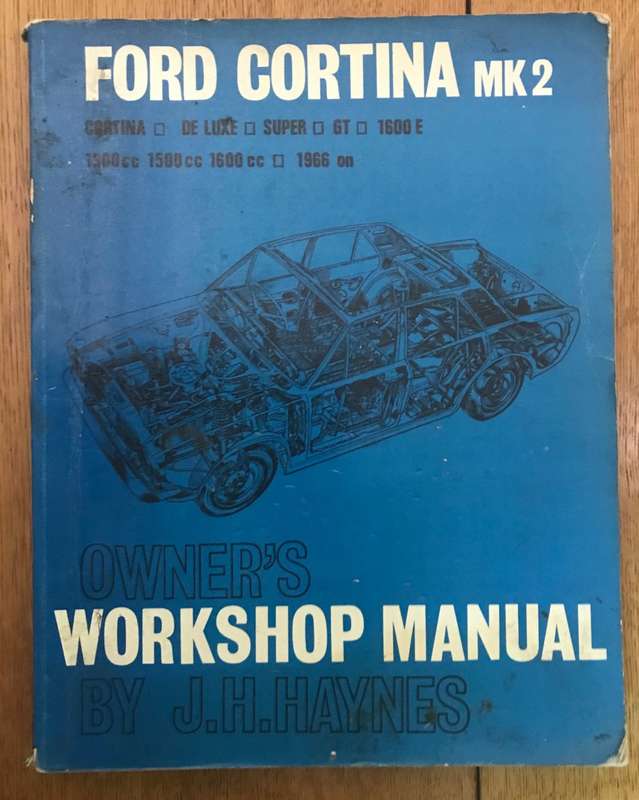 FORD CORTINA MK2 OWNERS WORKSHOP MANUAL by J.N. HAYNES