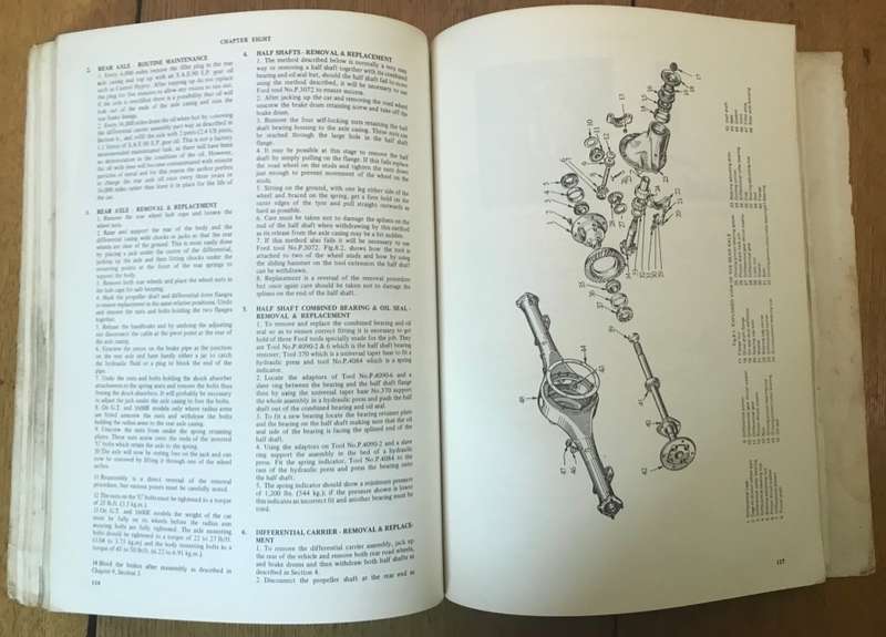 FORD CORTINA MK2 OWNERS WORKSHOP MANUAL by J.N. HAYNES