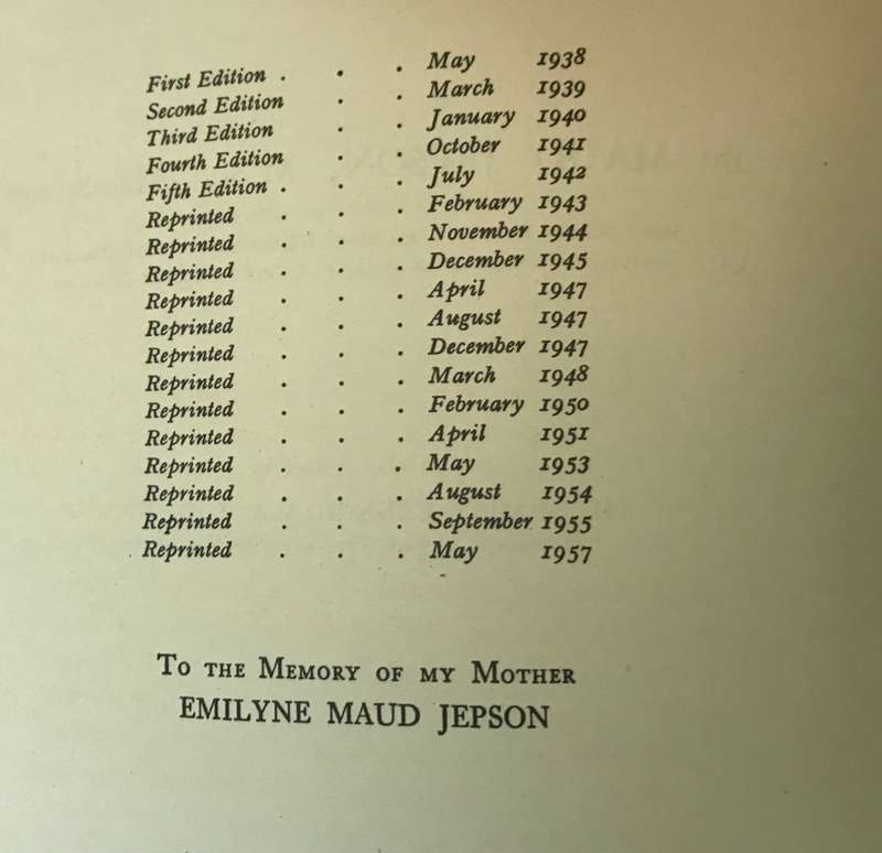 BIOLOGICAL DRAWINGS, WITH NOTES PARTS I & II - Maud Jepson, M.Sc. BOTANY & ZOOLOGY 1956/7 5TH ed.