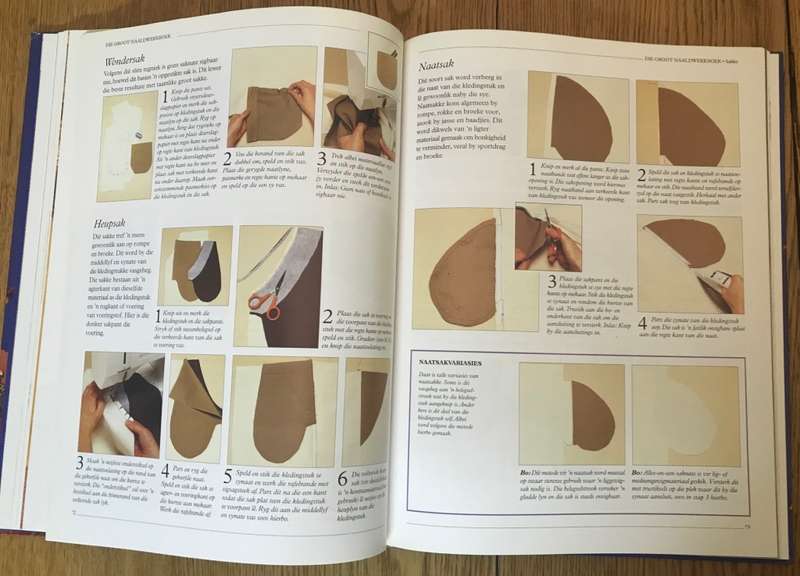 DIE GROOT NAALDWERK-BOEK - MAGGI MCCORMICK GORDON 1997 - HOME SEWING.