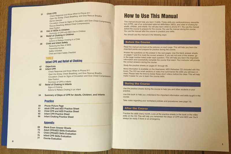 Heartsaver AED Automated External Defibrillator AMERICAN HEART ASSOCIATION MANUAL 2003