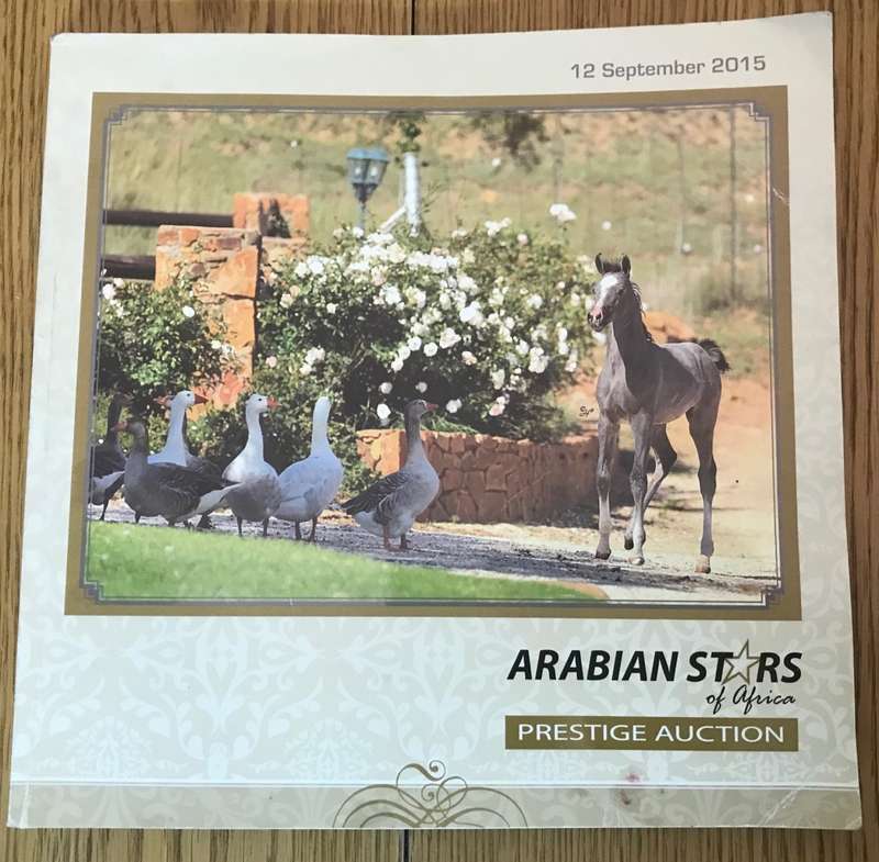 ARABIAN STARS of AFRICA - Prestige Auction - September 2015 - Catalogue