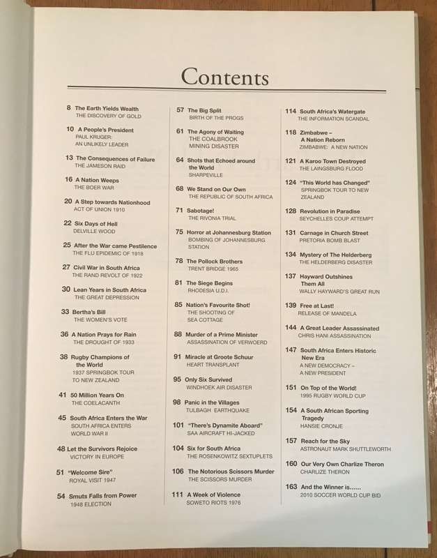 A Newspaper History of SOUTH AFRICA new edition - JOHN CAMERON-DOW - 2007 1st Ed. CHARLIZE THERON!!