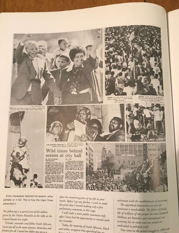 A Newspaper History of SOUTH AFRICA new edition - JOHN CAMERON-DOW - 2007 1st Ed. CHARLIZE THERON!!