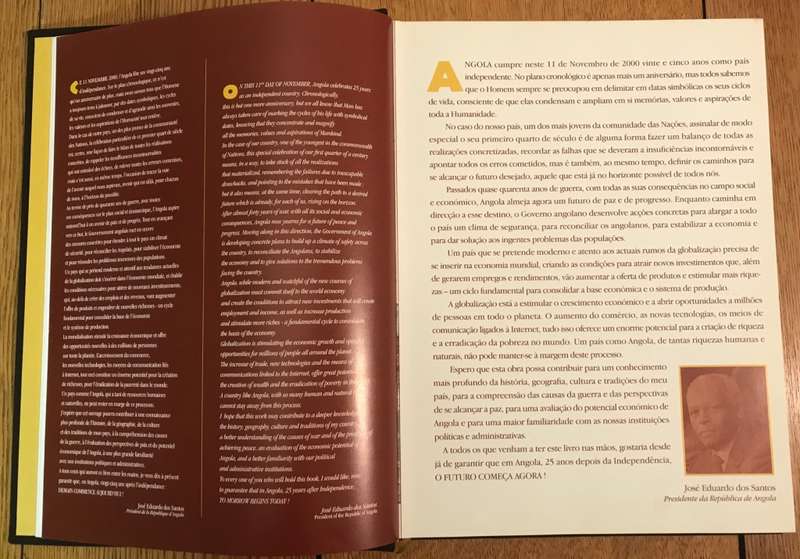 ANGOLA - THE FUTURE BEGINS NOW - Illustrated by Jean Pailler - 2000 - Editions Hervas - dos Santos