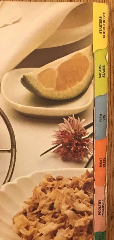 TASTIC COOK BOOK - KOOKBOEK - Published by WAINSTEIN & CO. - TRANSVAAL - CARD COVER.