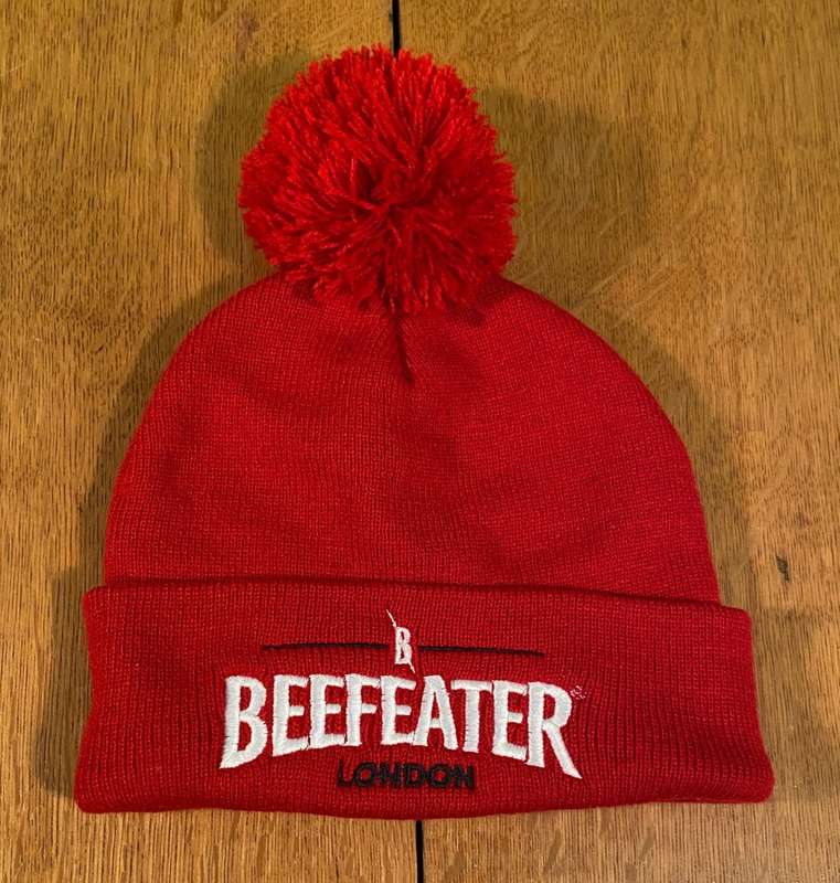 BEEFEATER BEANIE - Bright Red  - Brand new.