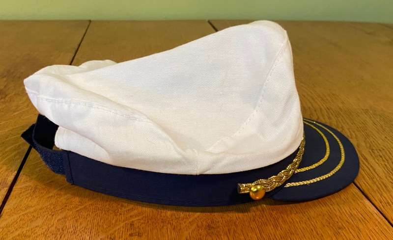 CAPTAIN PEAK CAP  - Brand new.