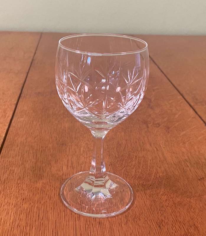Crystal Sherry / Port Round Glass x 1