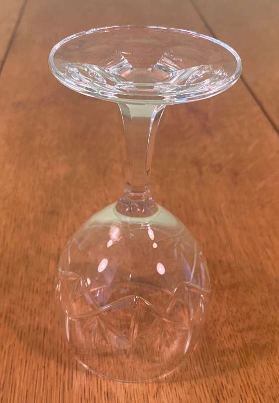 Crystal Sherry / Port Round Glass x 1