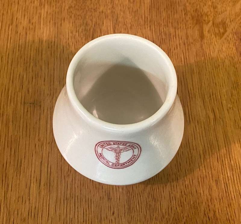 UNITED STATES ARMY MEDICAL DEPARTMENT BOWL - Sterling Vitrified China - EAST LIVERPOOL - OHIO - USA