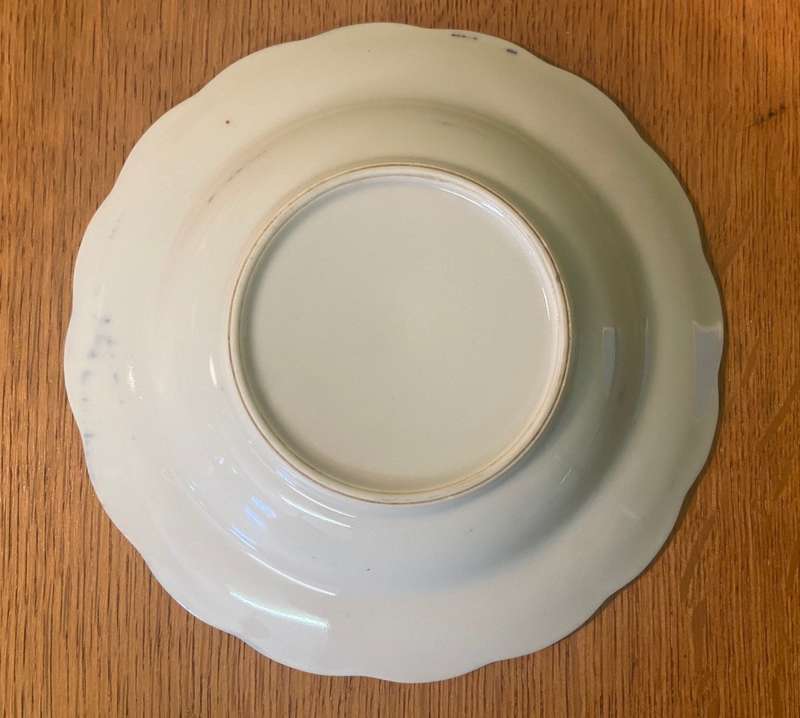 SMALL BOWL  BLUE and WHITE - COWS AND GIRL / LADY in the FOREST / FIELDS - REALLY STUNNING!!!!!