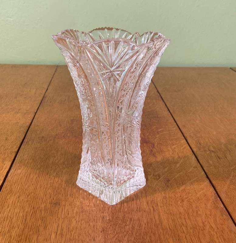 Cut Glass Vase