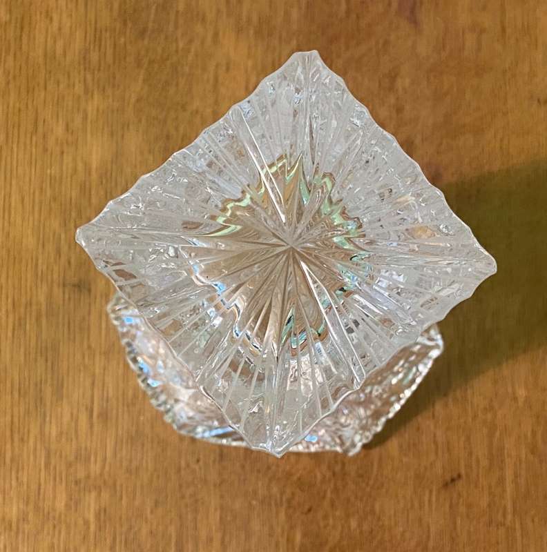 Cut Glass Vase