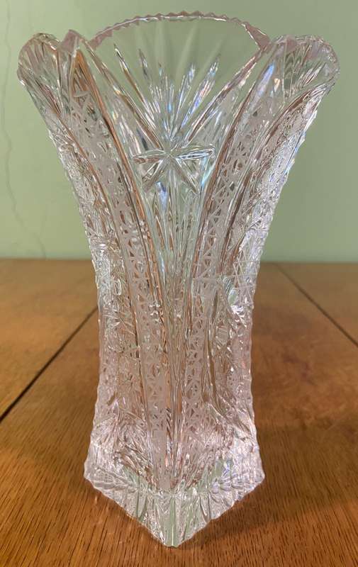 Cut Glass Vase