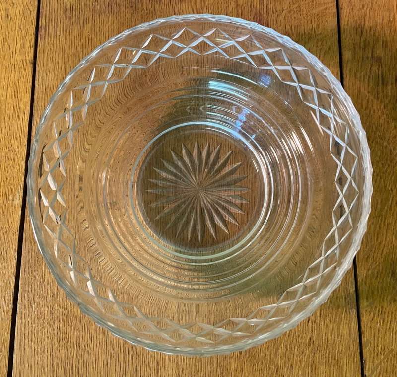 Crystal Serving Bowl