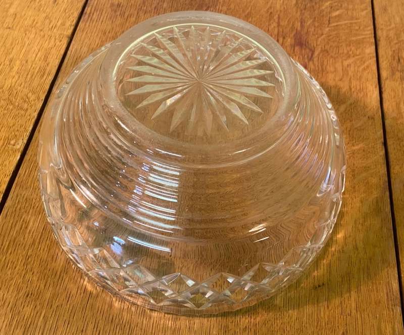Crystal Serving Bowl
