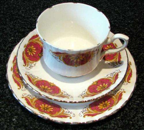 R1 - LOW START - R1 - !!!!!!!!!!!!!!! Royal  Stafford Trio - PORCELAIN - MADE IN ENGLAND!!!!!!!!!!!!