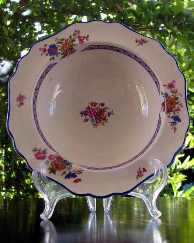 John Madock Minerva BOWL = beautiful flowers in BLOSSOM = Diameter16,7cm = Good condition!