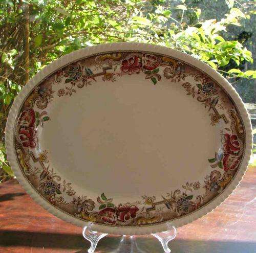 Devonshire Johnson Brothers = England = Patent No. 118579 -=Meat or Serving Platter = GR8 Condition!