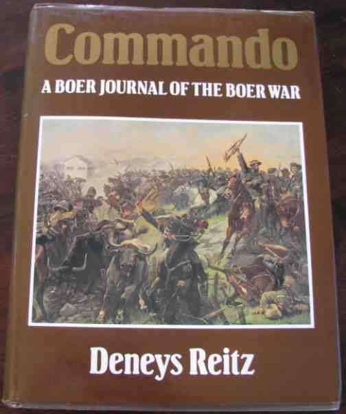 BOER WAR BOOK = Commando = Deneys Reitz = Large Hardcover = 1st Edition J. Ball publishers=1280grams