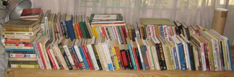 BORDER WAR Military & African History BOOK COLLECTION=181 items! SWA,SA,Angola,Portugal,Cuba,Congo!!