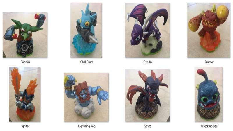 *J* Assorted Skylanders