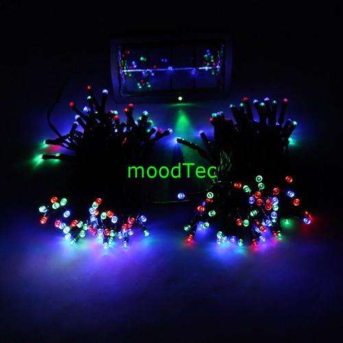 200 LED Solar String Fairy Lights - RGB 20.5 Meters (In Stock)