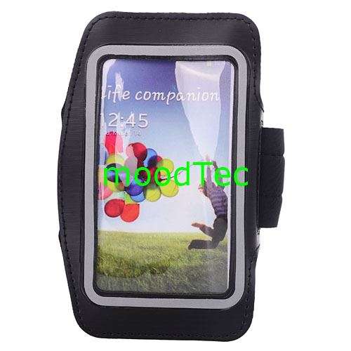 Trendy Sports Neoprene Armband for Samsung Galaxy S4 i9500 - Black (In Stock)