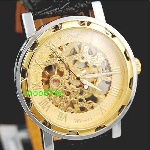 Winner Transparent Skeleton Mechanical Watch