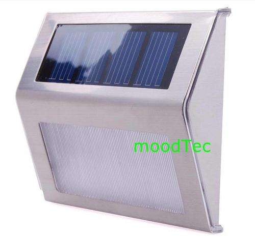 Stainless Steel Solar Step light - New Design