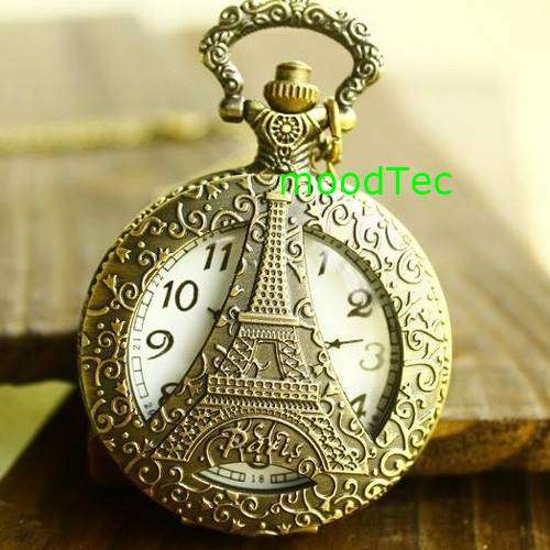 Eiffel Tower Pocket Watch (In Stock)