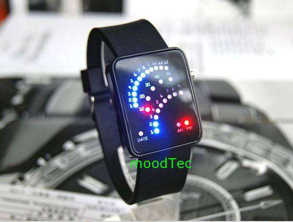 29 LED  Red & Blue LED Fan Watch