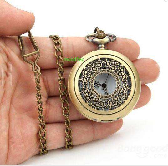 Stylish Vintage Pocket Watch - Gold (In Stock)