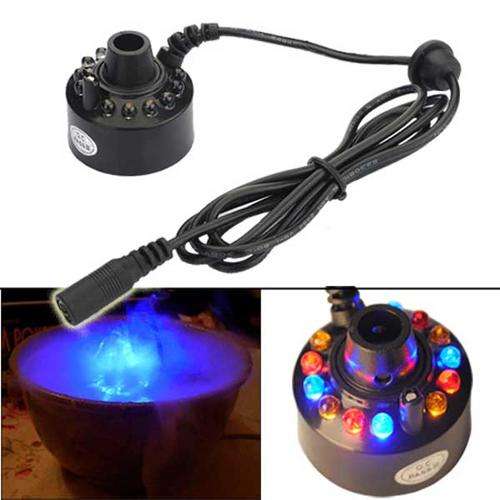 12-LED Ultrasonic Mist Maker Fogger (In Stock)
