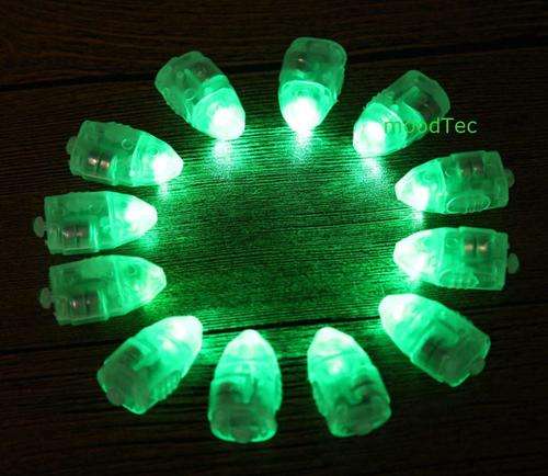 Led Light Insert For Balloons / Lanterns - Green (Pack of 5) (In Stock)