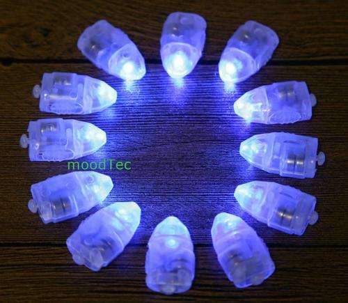 Led Light Insert For Balloons / Lanterns - Blue (Pack of 5) (In Stock)