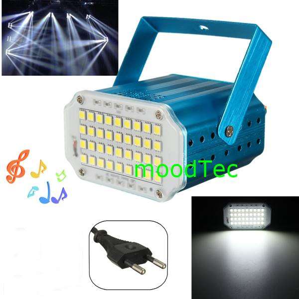 10W Mini White LED Stage Strobe Light For Club Party Disco Bar