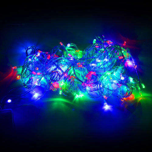 100LED-10M-32ft-Fairy light String White/blue/multi Color with tail plug -Light-String-Decoratio