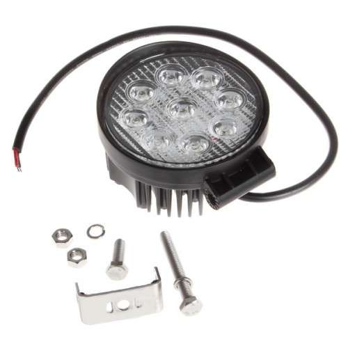 Round Car Spotlight 27W LED