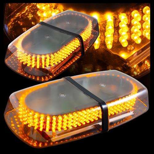 Yellow 240 LED Car Roof Top Light Explosion Emergency Flashing Warning Light Strobe Light