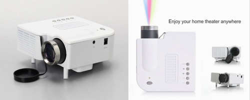*LOCAL STOCK* UNIC/Multidimension household mini HDMI LED projector/Support computer TV USB SD