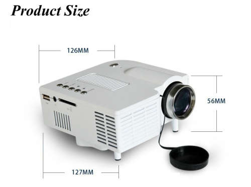 *LOCAL STOCK* UNIC/Multidimension household mini HDMI LED projector/Support computer TV USB SD