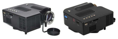*LOCAL STOCK* UNIC/Multidimension household mini HDMI LED projector/Support computer TV USB SD