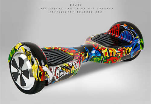 Hoverboard, Classic 6.5" Smart Two Wheel Self Balancing Electric Scooter with LED Lights,BLUETOOTH