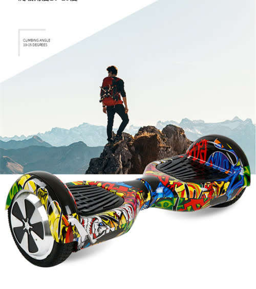 Hoverboard, Classic 6.5" Smart Two Wheel Self Balancing Electric Scooter with LED Lights,BLUETOOTH
