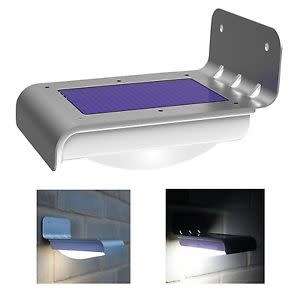 Solar Power Motion Sensor Garden Security Lamp Outdoor Waterproof Light