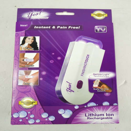 Fashion Finishing Touch Hair Remover Instant & Pain Free Hair Removal with Laser Sensor Light Safely