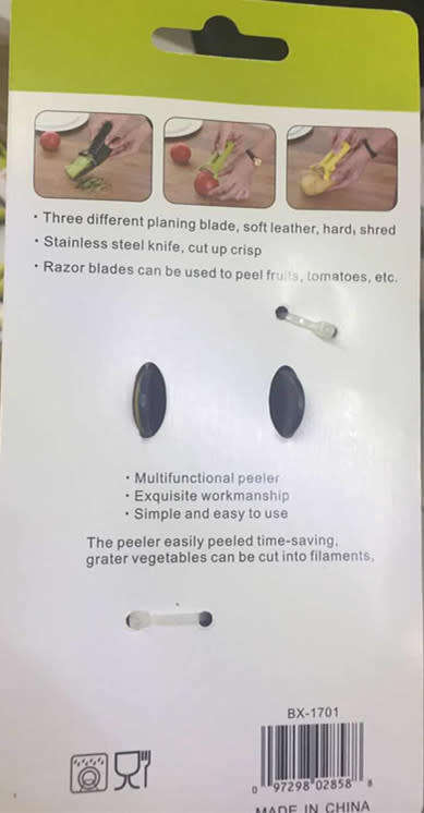 3 pcs Peeler